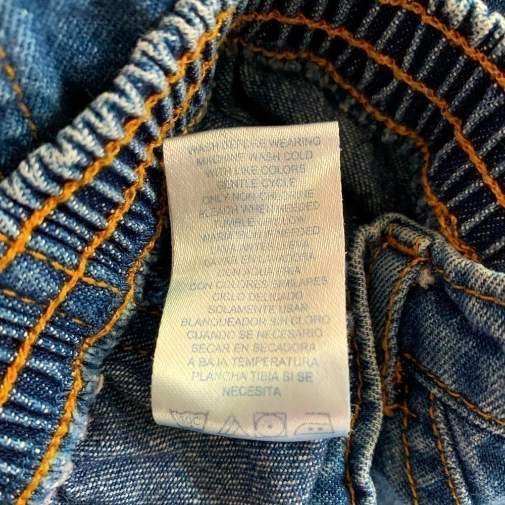 Lightweight Blue Denim Jeans Size 24mos - Picture 4 of 5